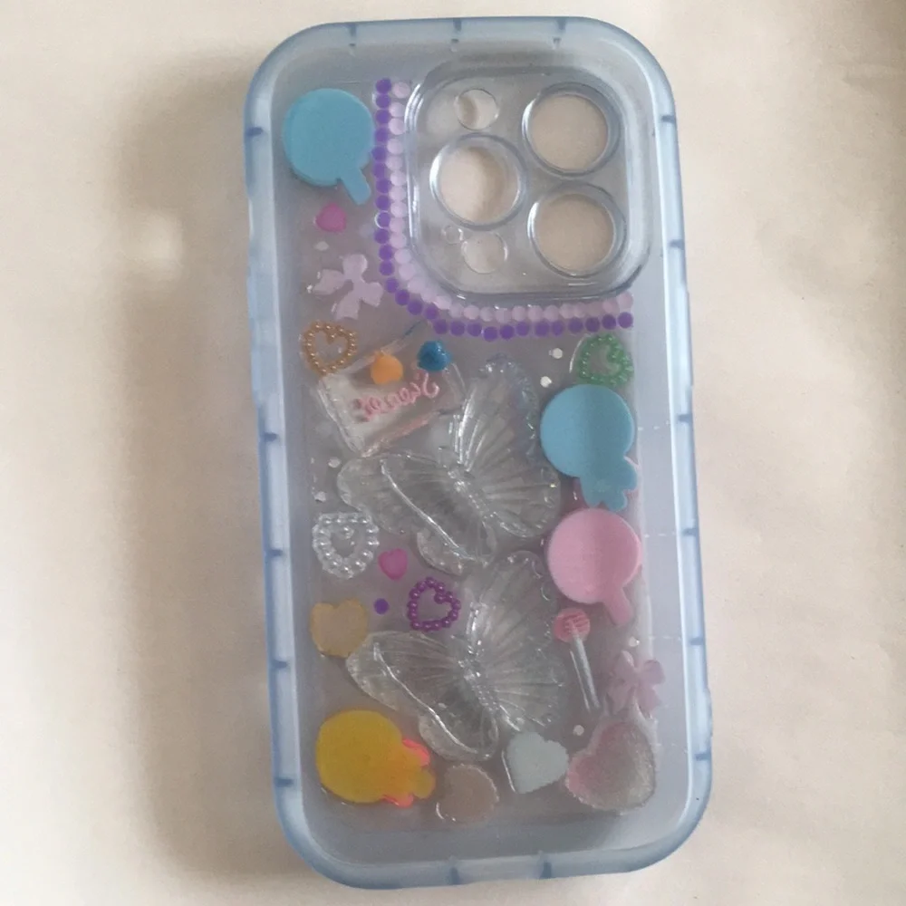 Iphone 14 Pro Multicolored Junk Phone Case